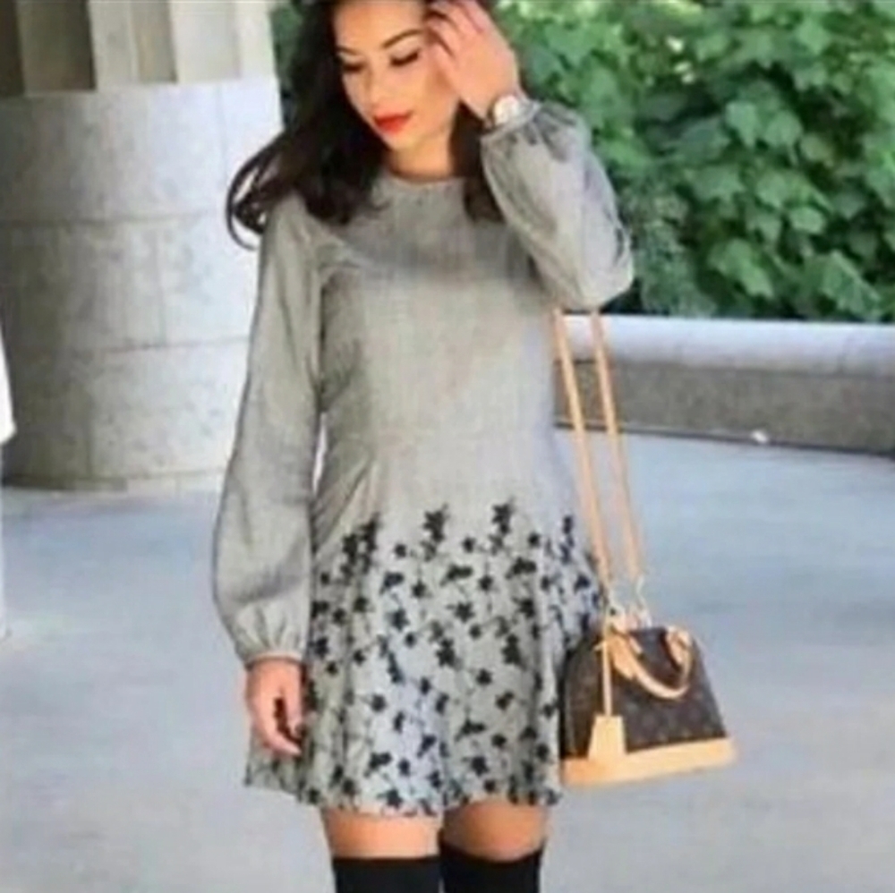Zara gingham dress